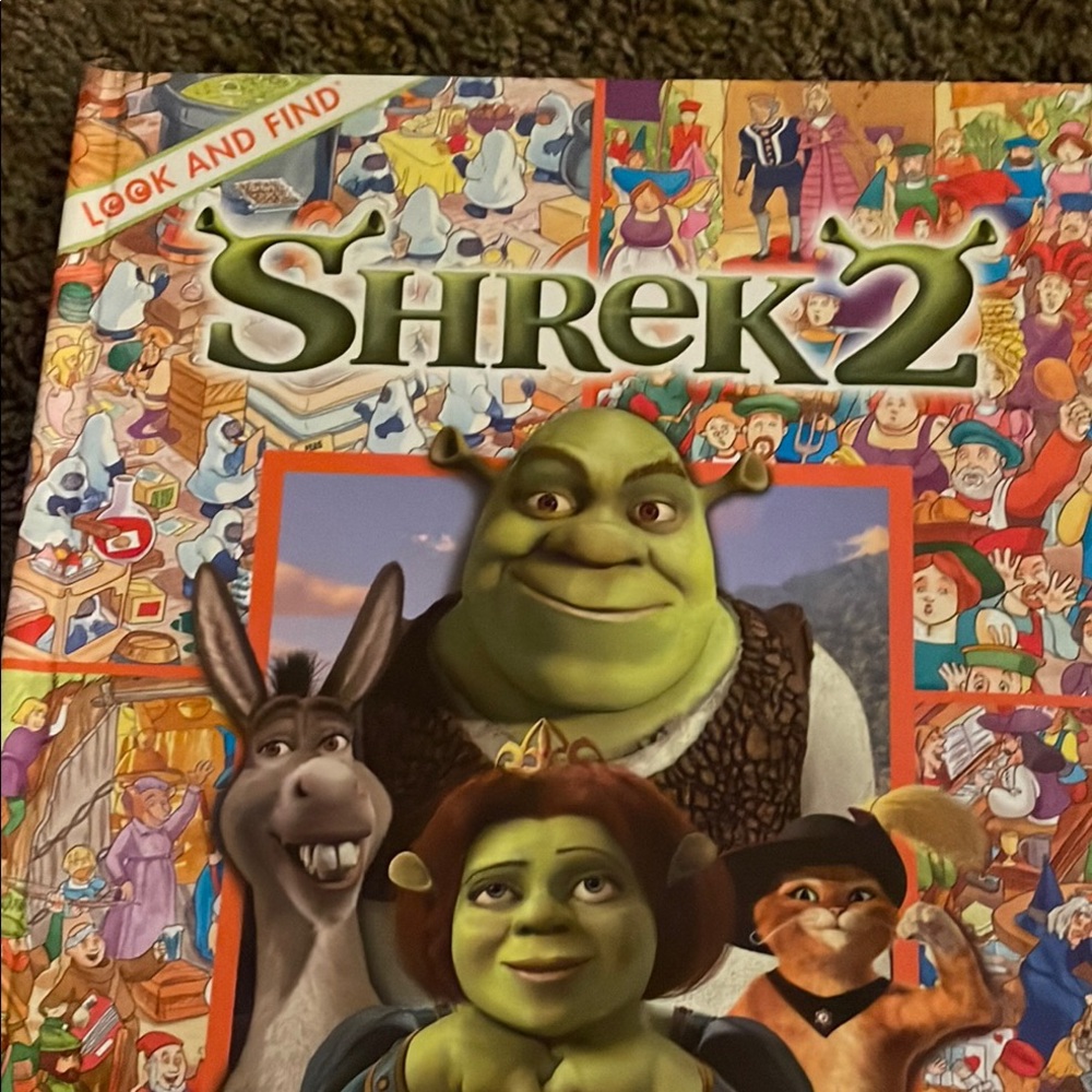 Shrek 2 Look and Find Book - Picture 2 of 5